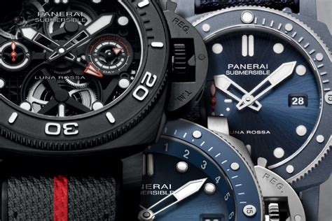 Panerai 2024 Releases: New Submersible Luna Rossa Models.